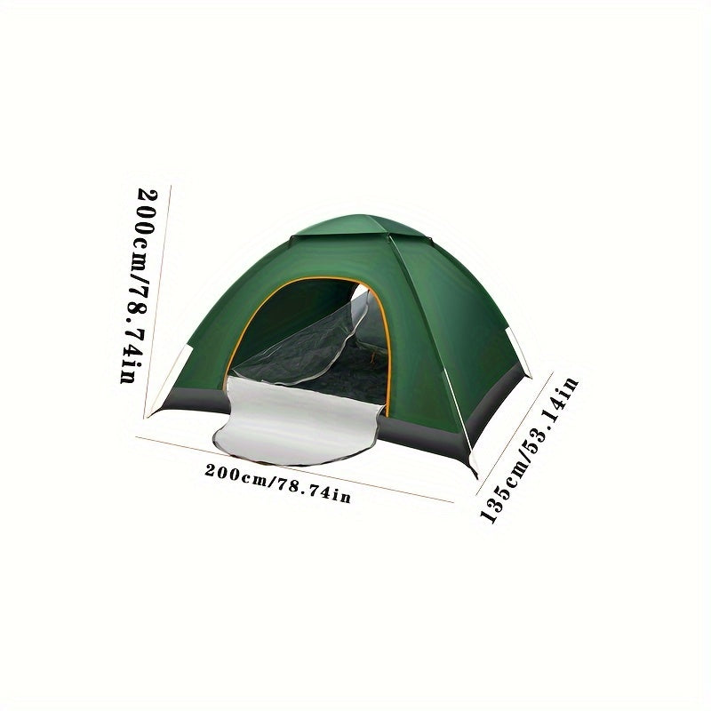 Pop Up Tent for 2-4 People with Two Doors
