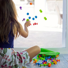 Suction Cup Toys Building Blocks Fidget Toy Set