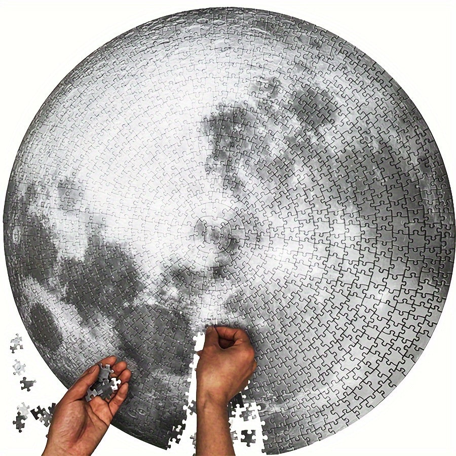 1000pcs Space & Moon Jigsaw Puzzle for Adults High Definition Matte Finish