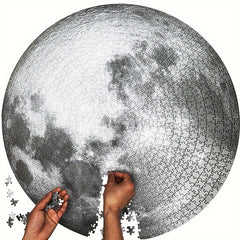 1000pcs Space & Moon Jigsaw Puzzle for Adults High Definition Matte Finish