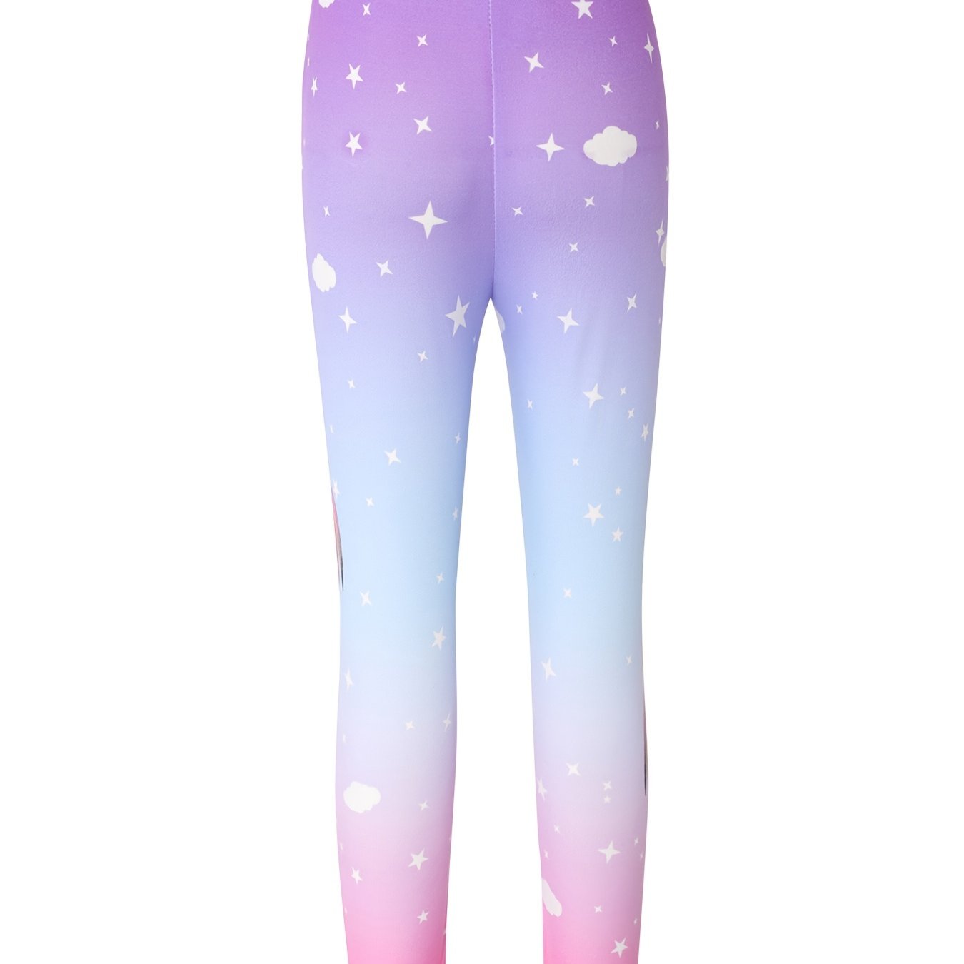 Kid Girl Unicorn Print Leggings