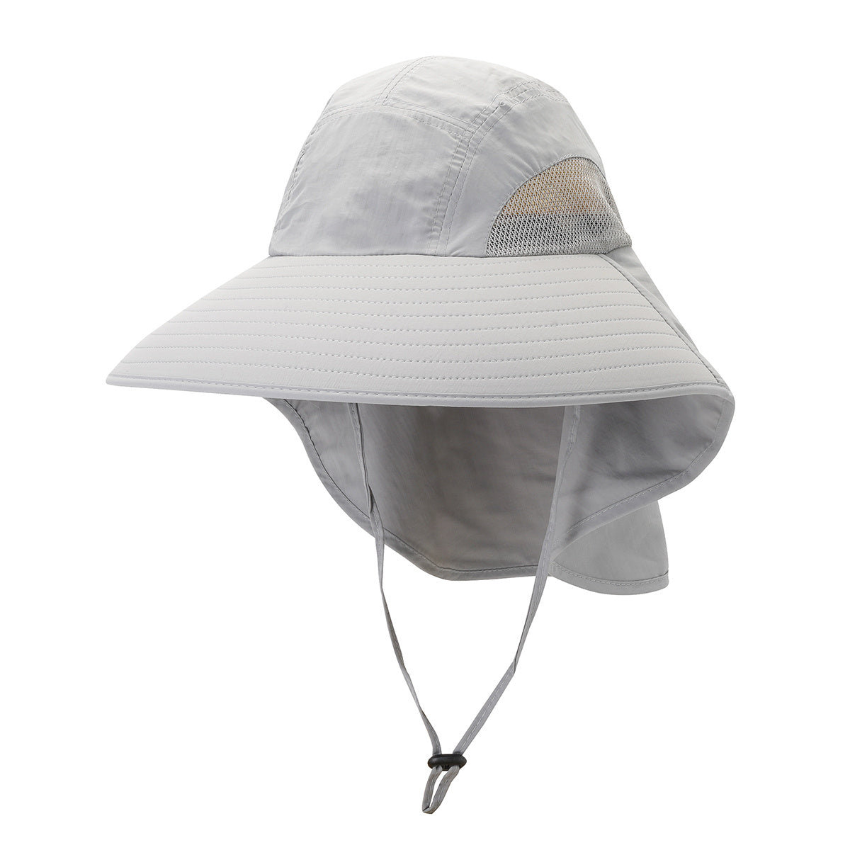 Wide Brim Mesh Bucket Hat Sun Visor Hats Oversize Camping Outdoor Fisherman Cap