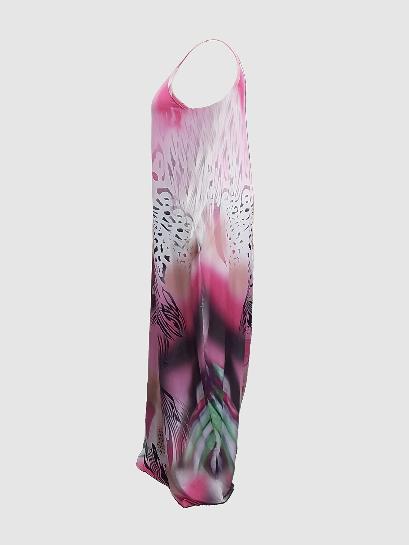 Colorful Cami Maxi Dress Women's Plus Sexy Long Dress