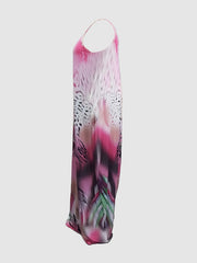 Colorful Cami Maxi Dress Women's Plus Sexy Long Dress