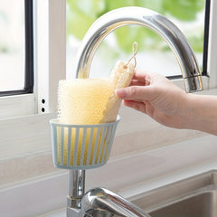 Sink Plastic Hanging Basket Faucet Rack Drainer Sponge Storage Rack