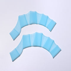Silicone Flippers for Diving & Swimming - Webbed Hand Accessory