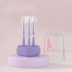 3pcs Silicone Pet Toothbrush Oral Cleaning Kits for Cats and Dogs