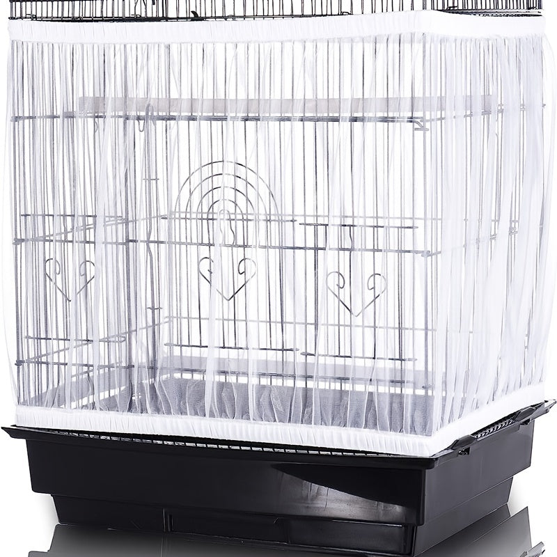 Stretchy Bird Cage Net Cover for Parrot Enclosures