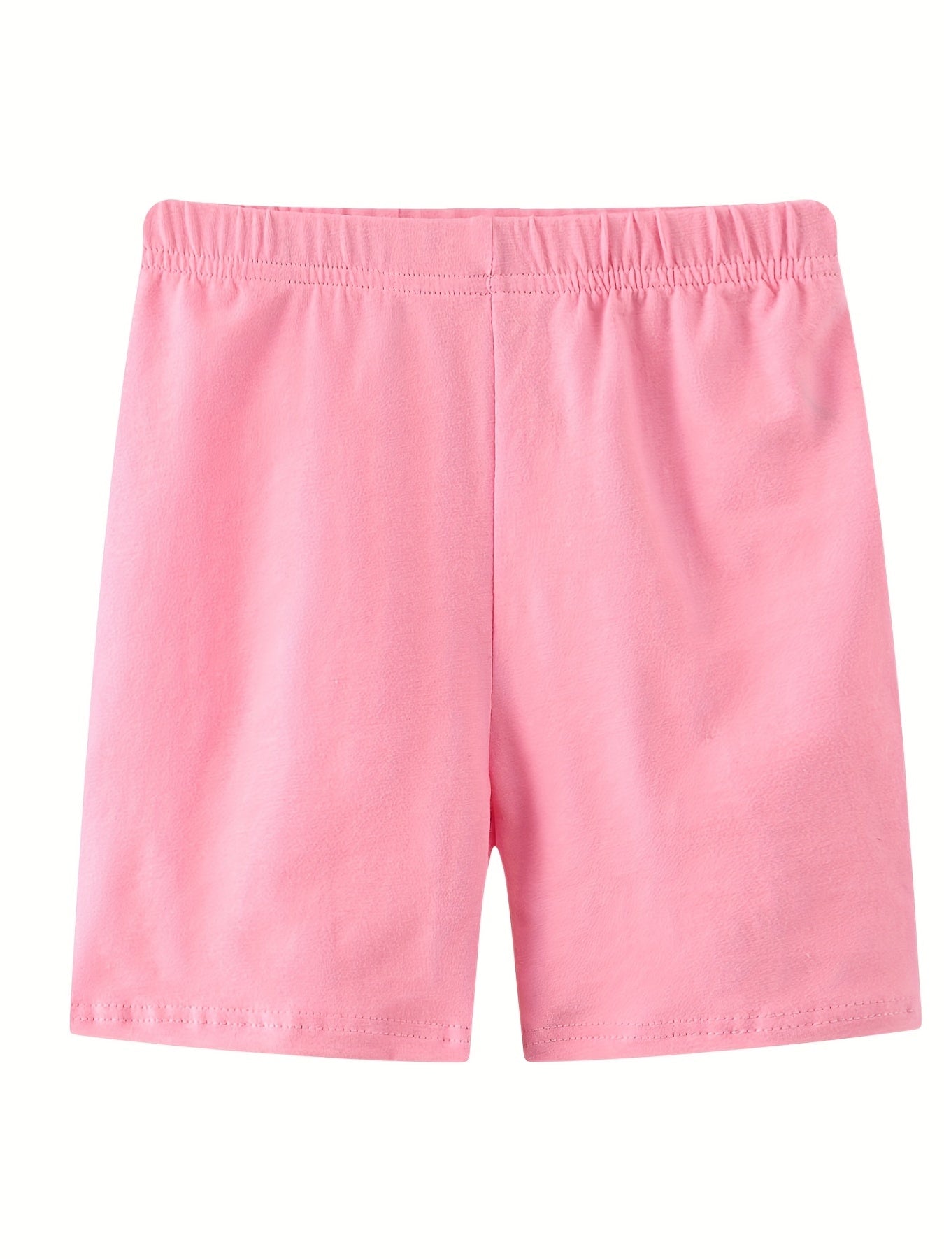 Girls Cotton Knit Shorts Comfortable Casual Pants For Kids Summer Beach