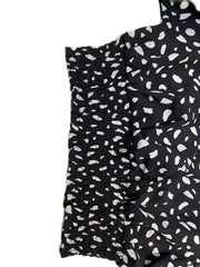 Crop Top & Wide Leg Pants Set Short Sleeve Outfit Women's Clothing
