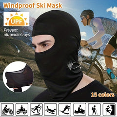 Ice Silk Face Mask Breathable Neck Cover Bandana Scarf UV Protection