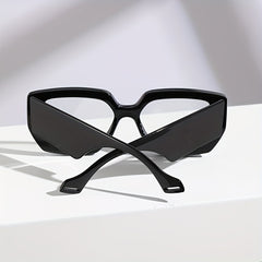 Clear Lens Cat Eye Glasses - Square Frame Specs