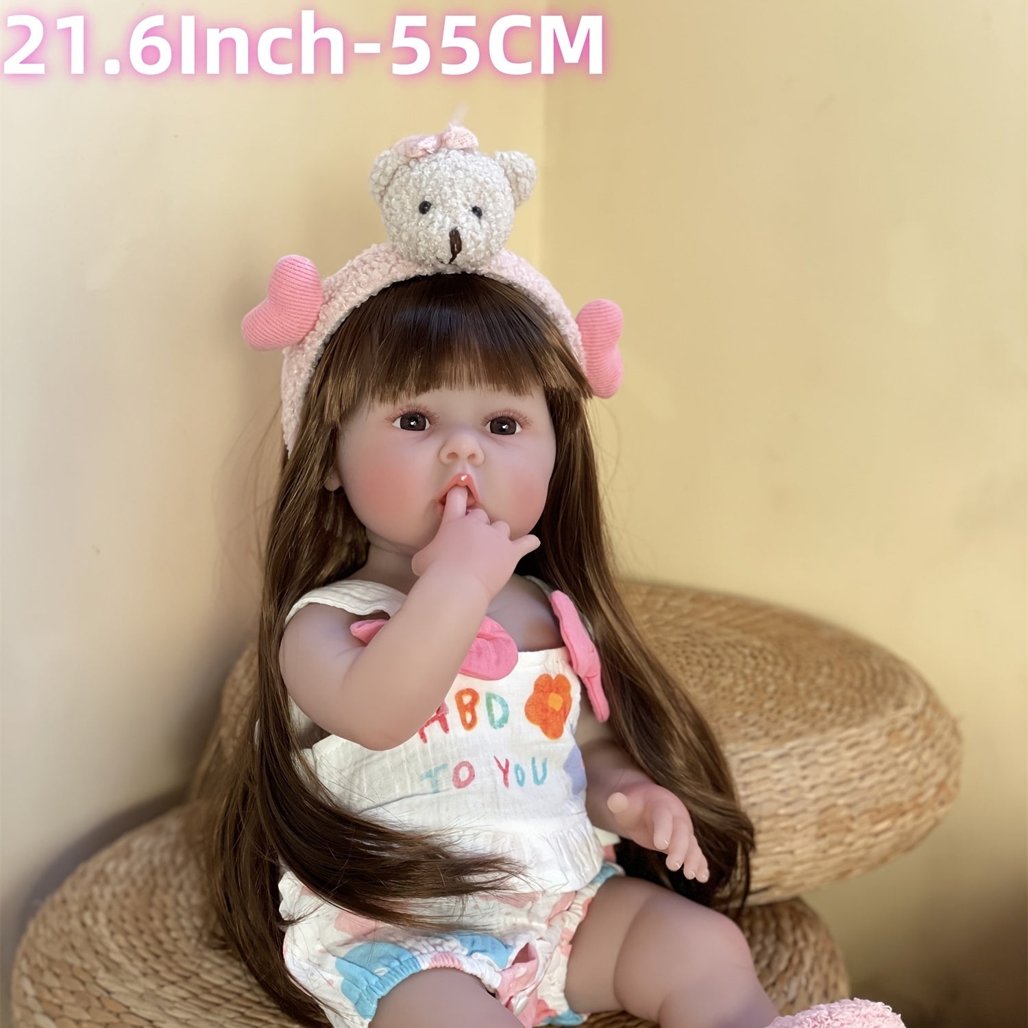 Cuddly Erin Realistic Baby Reborn Doll Soft Vinyl Full Body
