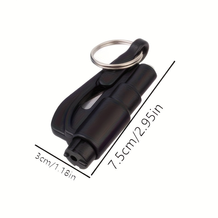 Mini Car Emergency Hammer Seat Belt Cutter Keychain