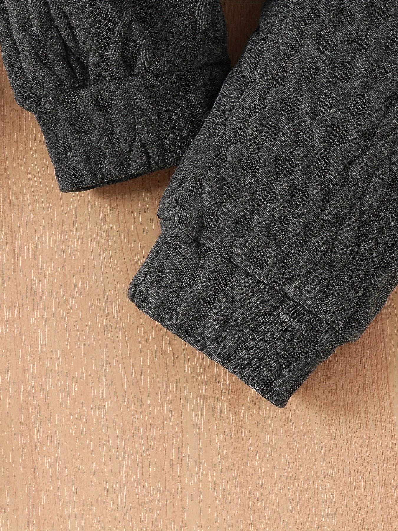 Boys 2 Piece Outfits Block Zip Pullover & Warm Jogger Pants