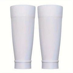 Men's Breathable Fitness Football Leg Cover&Anti Slip Socks Shin Guards