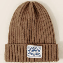 Letter Patch Beanie Hat Unisex Hat For Men Women Chinese Year Christmas