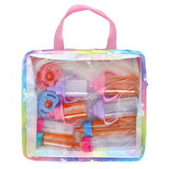 Rainbow Handbag & Accessories Set for 18 Inch Dolls