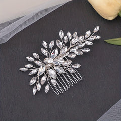 Crystal Wedding Hair Comb Bridal Jewelry Headdress Accessories