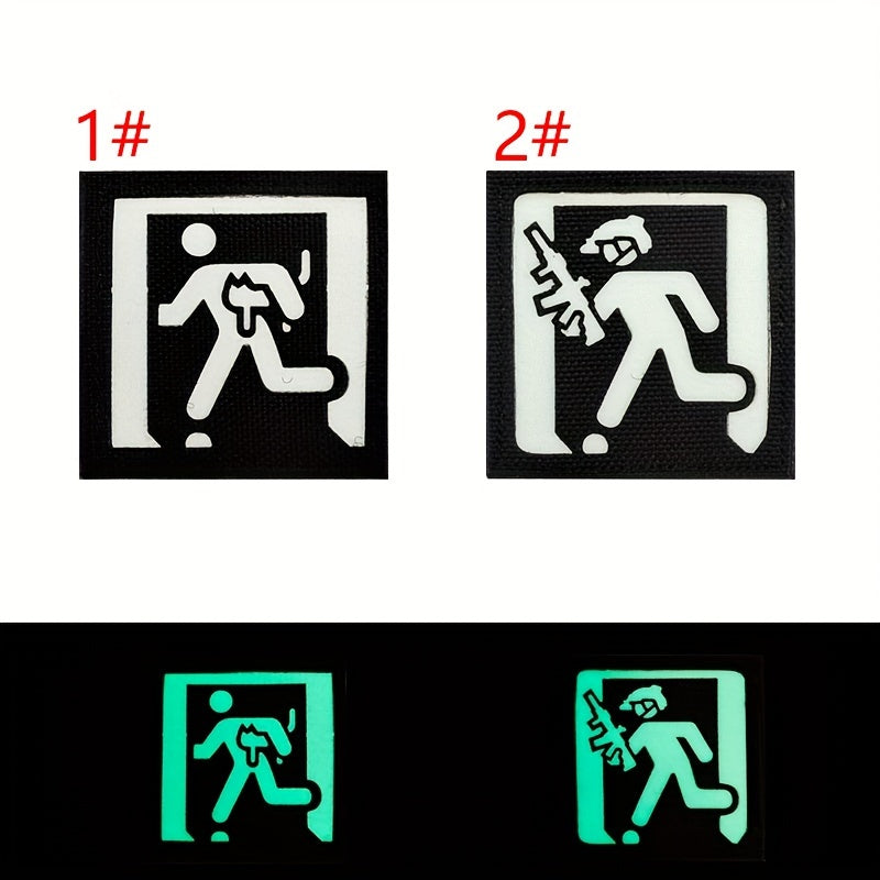 Escape Series Luminous Patch Morale Patches for Caps Uniforms Vests