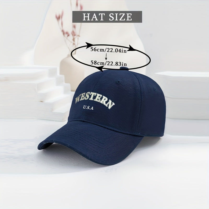 Candy Print Baseball Cap Western Sports Hat Adjustable Dad Hats