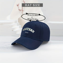 Candy Print Baseball Cap Western Sports Hat Adjustable Dad Hats
