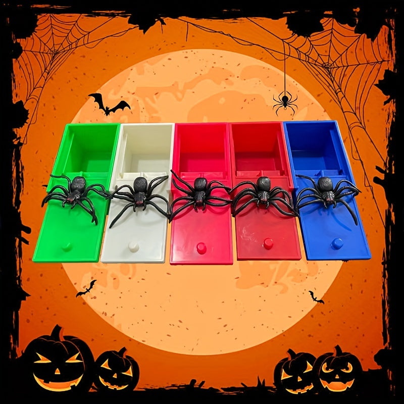 Halloween Scary Spider Box Spoof Toy - Stress Relief Toy