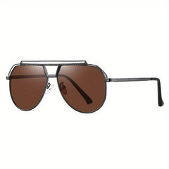 Men's Polarized Metal Sunglasses UV Protection