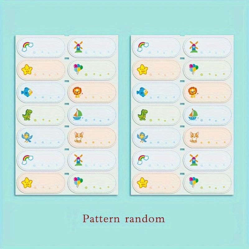 Personalized Sewable & Ironable Labels, 56pcs, for Quilts & Clothes