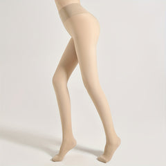 High Waist Slim Solid Pantyhose Women's Stockings