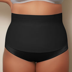 Solid Tummy Control High Waisted Shapewear Panty