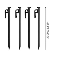 4pcs Tent Ground Nail Durable Tent Stakes Windproof Beach Camp Nail