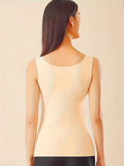 V Neck Thermal Top Soft & Comfortable Mesh Tank Top