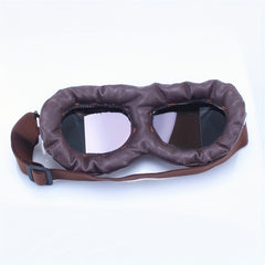 Vintage Style Pilot Goggles for Motorcycle