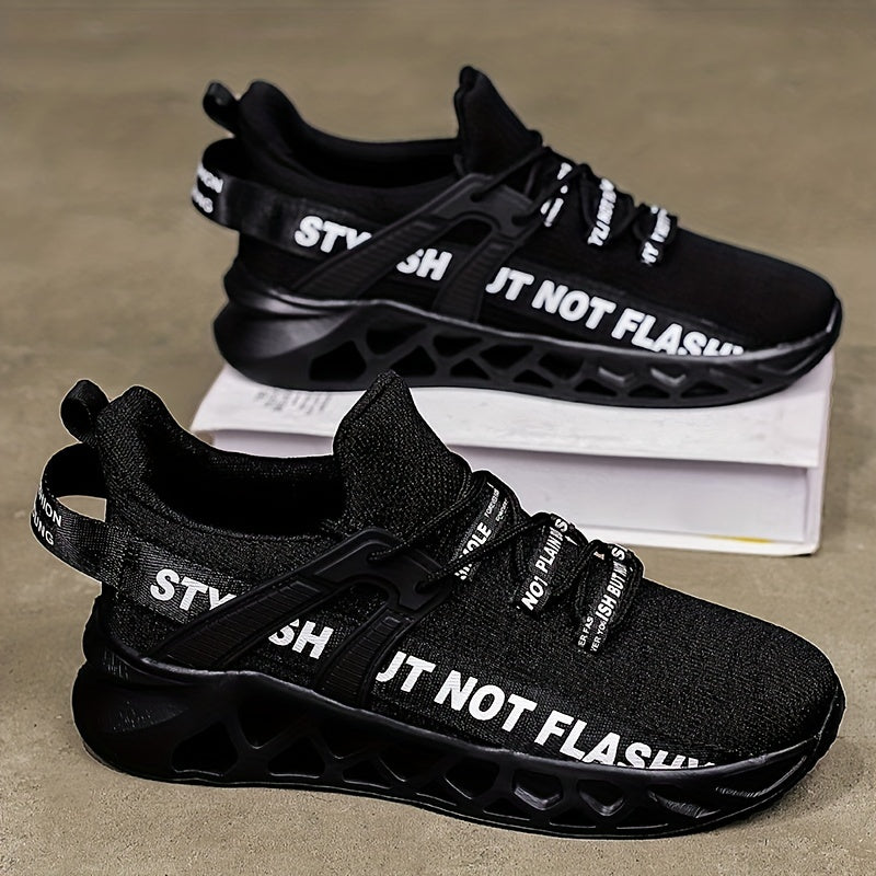 Men's Knitted Lightweight Casual Shoes for Traveling Hiking