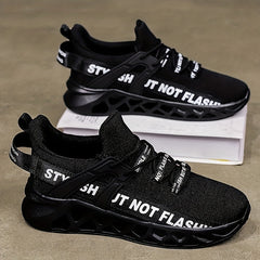 Men's Knitted Lightweight Casual Shoes for Traveling Hiking