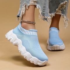 Women's Slip On Sock Sneakers Breathable Casual Shoes