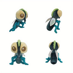 Fly Plush Toy Soft Fabric Stuffed Animal Mixed Colors Home Decor Party Supplies