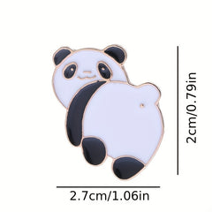 Cartoon Animal Pattern Pin Brooch for Girls
