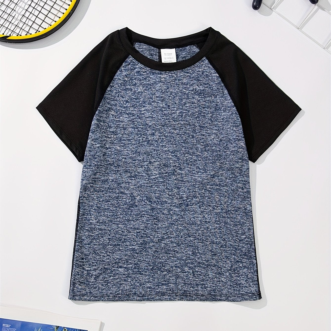 Women's Raglan T Shirt for Sports Top, Slim Fit