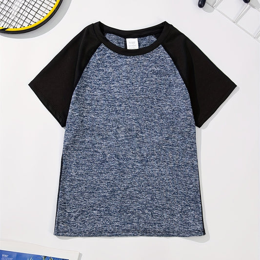 Women's Raglan T Shirt for Sports Top, Slim Fit