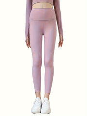 Nylon Yoga Pants Women's Peach Lift Hip Tights High Waist