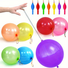 18in Multicolored Punch Balloons Party Favors Heavy Duty Punching Balloons