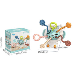 Sensory Sorting Pull String Toy for 6-18 Month Olds
