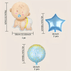 Baby Party Balloon Set Baby Shower Decoration Birthday Party Backdrop