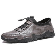 Men's Microfiber PU Leather Slip On Casual Shoes