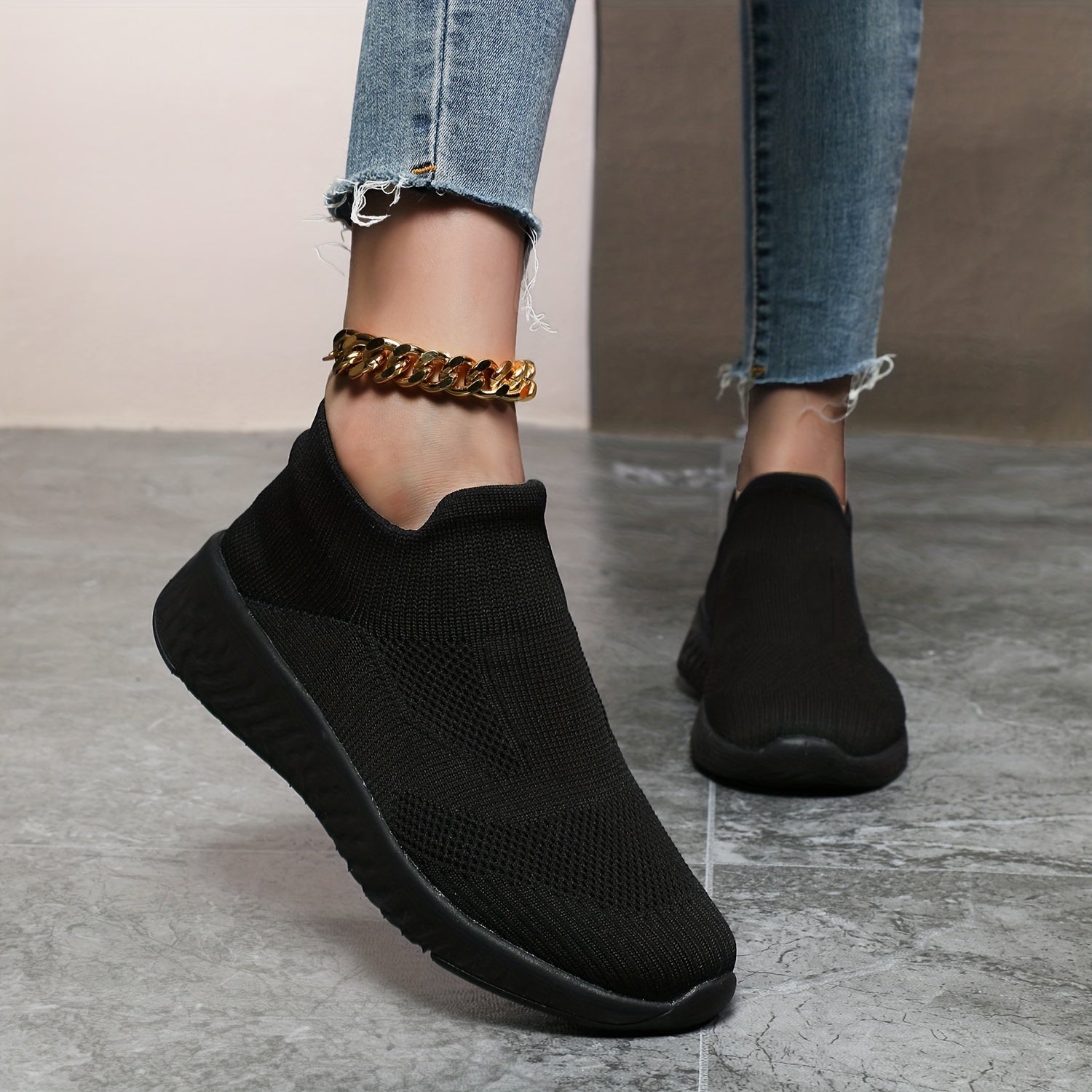 Women's Air Cushion Slip On Casual Sneakers