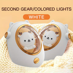Cartoon Hand Warmer USB Rechargeable for Men Women Christmas Gift