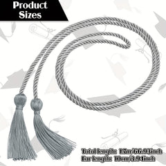 1pc Graduation Cords Bulk Graduation Tassel Honor Cords Handfasting Cord