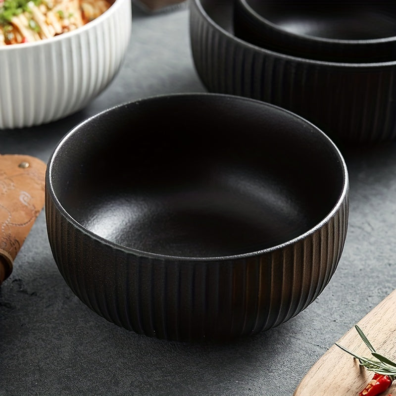 Ceramic Salad Bowl Frosted Rice Bowl Pasta Bowl Kitchen Supplies